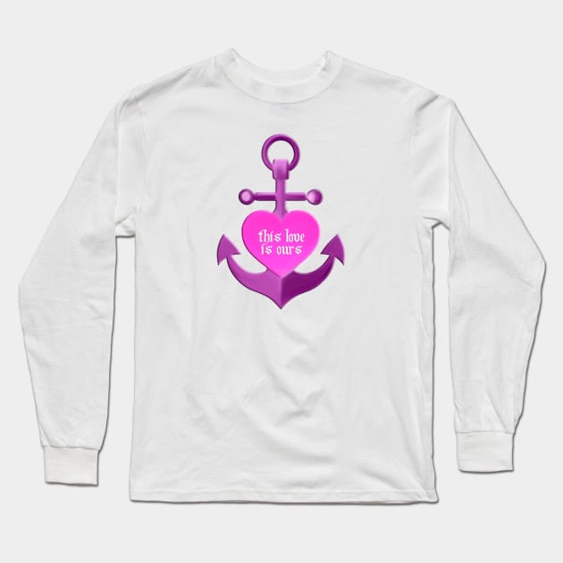 ours (taylors version) Long Sleeve T-Shirt by sadieillust